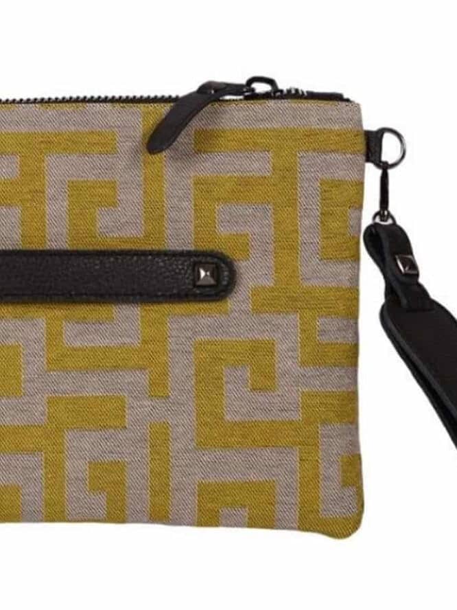 Ames Bags Kleos Large Lime Beige 1