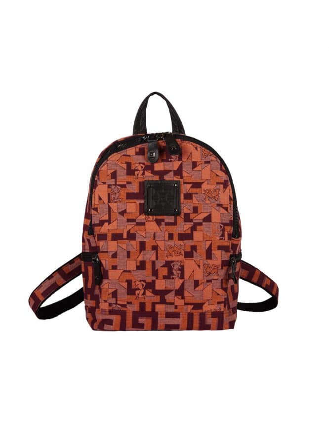 Ames Bags Olyfos Medium Multi Mino Orange