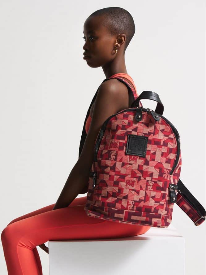 Ames Bags Olyfos Medium Multi Mino Red 2