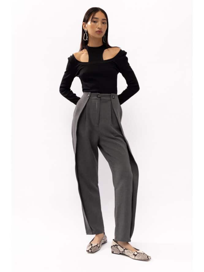 Mallory Tokyo Grey Pants 4